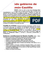 Segundo Gobierno de Ramón Castilla