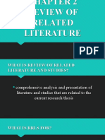 Review of Related Literature and Studies