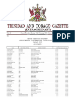 Trinidad Govt Service Appointments Feb 2023