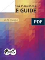 Style Guide: SPE Technical Publications