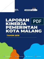 Laporan Kinerja Pemerintah Kota Malang Tahun 20191