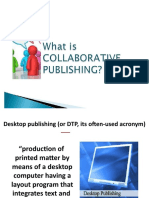 Collaborative Desktop Publishing Guideline