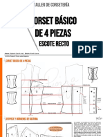 Corset Basico de 4 Piezas