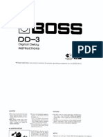 Manual Boss DD-3