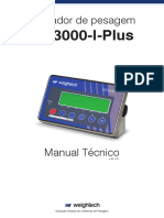 WT3000-I-Plus Indicador de Pesagem Manual Técnico