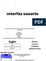 Interfaz Usuario