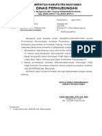 Surat Jawaban Permohonan Rekomtek Perumahan Griya Satria Tanjung