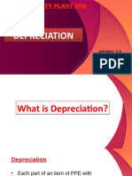 Depreciation: Aromal S A Roll No. 5 Govt. College Nedumangad