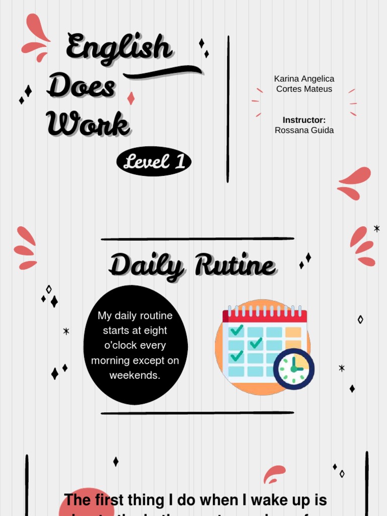 Teen's Daily Routine Insights | PDF | Language Arts & Discipline | Self ...