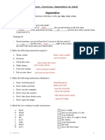 Get Directions to Bank and Bus Station with Imperative Verbs