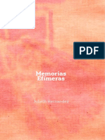 Memorias Efimeras Julieth - Hernandez