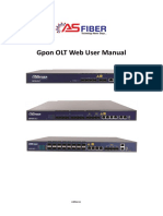 Gpon OLT Web User Manual: Asfiber - in