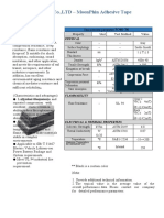 Phucat Co.,Ltd - Moonphin Adhesive Tape: Silicone Foam