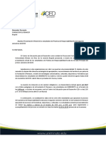 Carta de Presentacion El Renacer Ii 2022