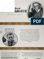 Trabalho de Filosofia: Jean Paul Sartre