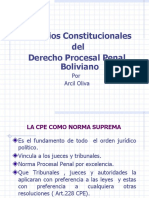 Principios constitucionales del derecho procesal penal boliviano