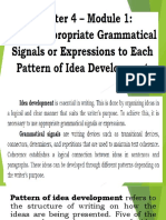 Gramatical Signals