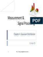 04 Signal Processing Gaussian Distribution