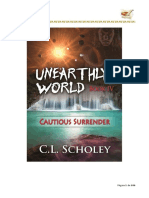 Serie Unearthly World 04 C.L. Scholey Cautious Surrender: Página 1 de 106