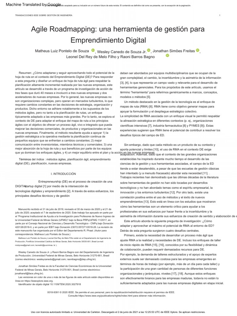 Agile roadmapping a management tool for digital entrepreneurship1 pdf
