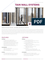 Wood Curtain Wall Systems: Series Si5000W