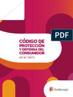 Código de Protección y Defensa del Consumidor - 2023 actualizado