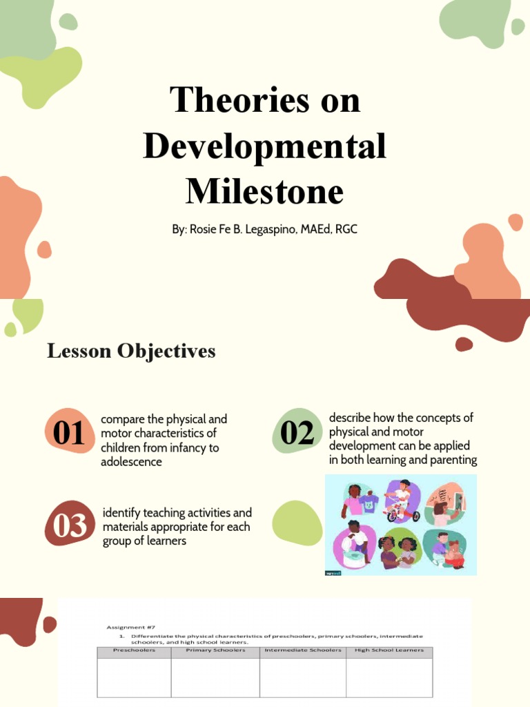 Ed111 - Physical and Motor Development | PDF | Cognitive Development ...