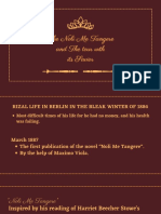 Rizal's Life and Novel 'Noli Me Tangere