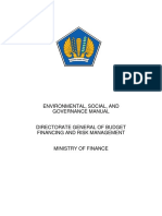 MoF ESG Manual