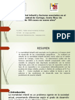 Mortalidad Infantil y Factores Asociados en El Cantón de Cartago, Costa Rica: Un Estudio de 100 Casos en Nueve Años