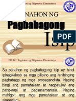 Panahon NG: Pagbabagong