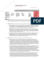 Metacognitive Reading Report Module 2 Completion