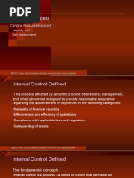  Audit Process - Control Risk Assessment