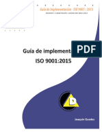 Joaquin Guedes: Resumen Y Adaptación Norma Iso 9001:2015