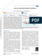 Revealing The Mechanism of Irreversible Binding of Antifreeze Glycoproteins To Ice