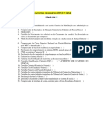 Documentos SRH/3 Edital Check List V
