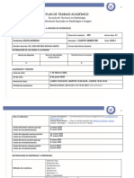 Plan Academico - Anatomía Humana Iv