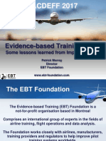 PACDEFF 2017: Evidence-Based Training (EBT)