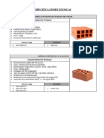 ESPECIFICACIONES TECNICAS Ladrillos