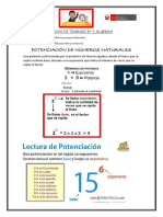 Potenciación de Números Naturales