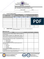 Quarterly Exam Monitoring Tool SDO