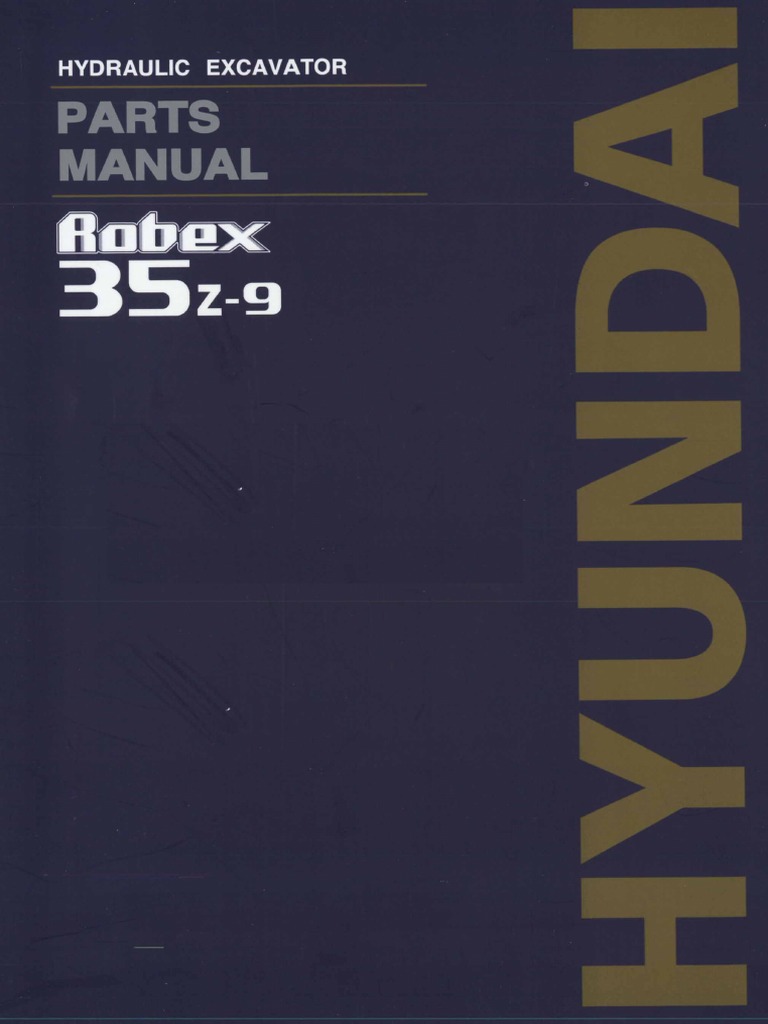 2018 HYUNDAI EXCAVATOR SERVICE MANUAL PDF FREE DOWNLOAD visual data 6