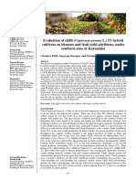 Evaluation of Chilli (Capsicum Annum L.) F1 Hybrid Cultivars On Biomass and Fruit Yield Attributes, Under Southern Zone of Karnataka