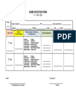 Home Visitation Form