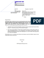 Permohonan Kebenaran Data Kontrak Asli Atau Palsu Kerja Sama Sub Kontrak