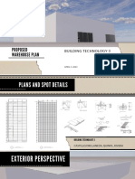 Proposed Warehouse Plan: Building Technology 3