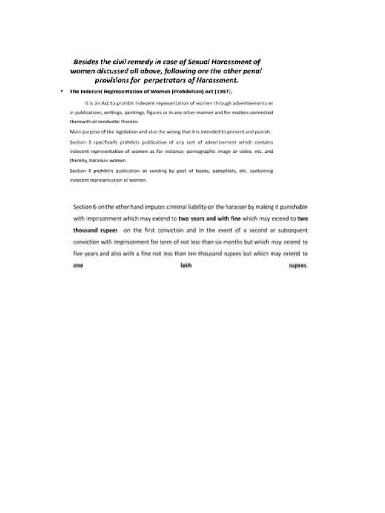 Posh penal consequences pdf