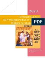 Hari Minggu Paskah II - Minggu Kerahiman Ilahi - Tahun A 2023