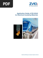 Application Guide of EN 45545 For Electrical Insulating Materials