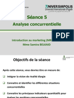 Séance 5: Analyse Concurrentielle